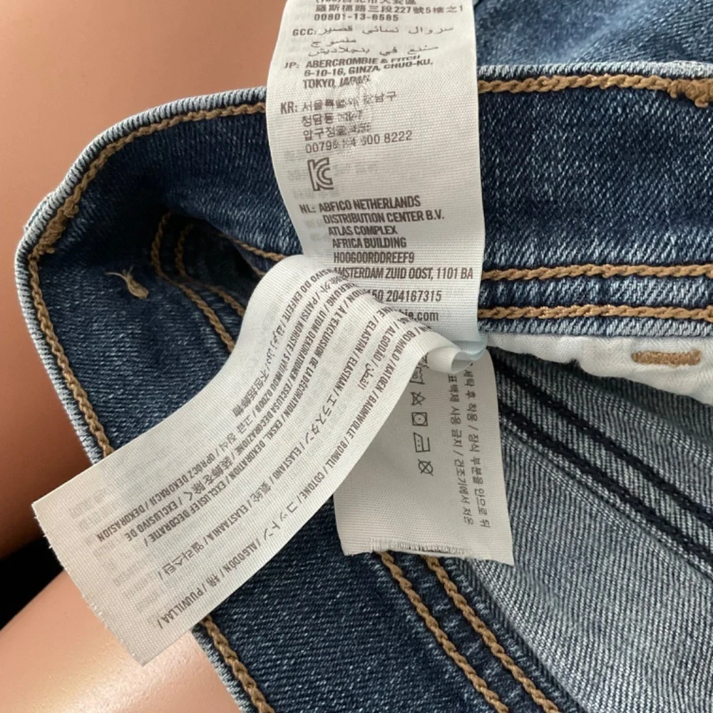 HOLLISTER short shorts Sz 1 blue - Picture 8 of 8